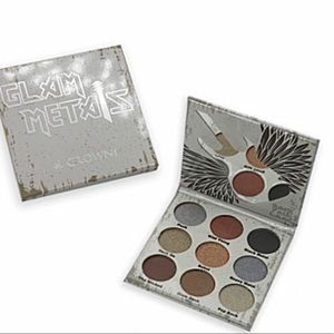 Crown Pro Glam Metal Eyeshadow Palette Set